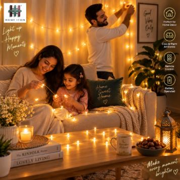 Decorative LED String Lights 5M, 50 LED, Battery Operated